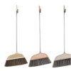 New broom and dustpan set, soft wool two-piece set, household broom and dustpan set for sweeping dirt and paper scraps Item Picture
